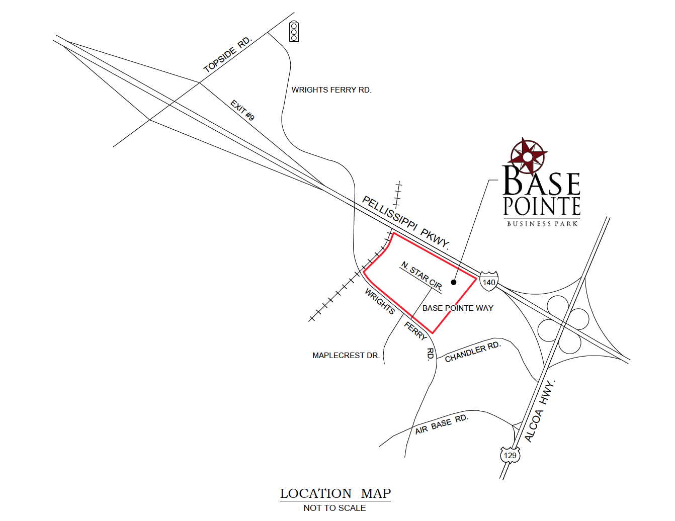 Base Pointe Location Map